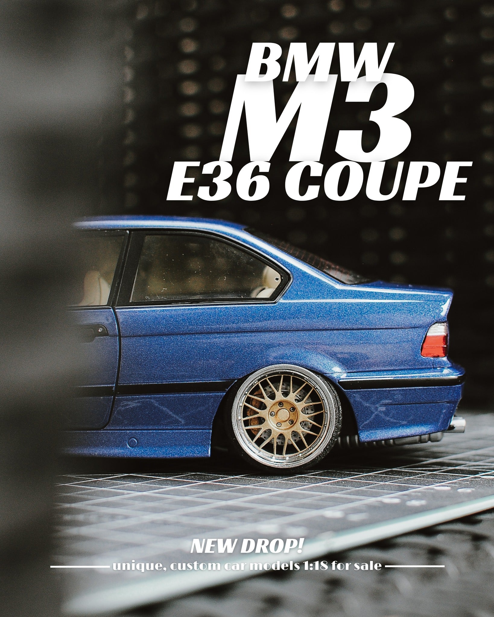 BMW M3 E36 Coupe Work Meister M1 17" 1990